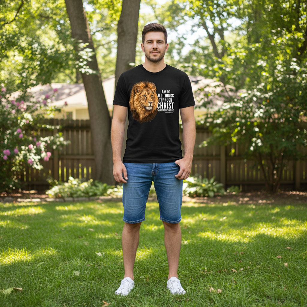 I can do all things though Christ Premium Crewneck T-shirt