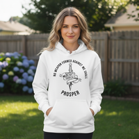 No weapon formed against me shall prosper Premium Pullover Hoodie