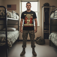 God judges the enemy Premium Crewneck T-shirt